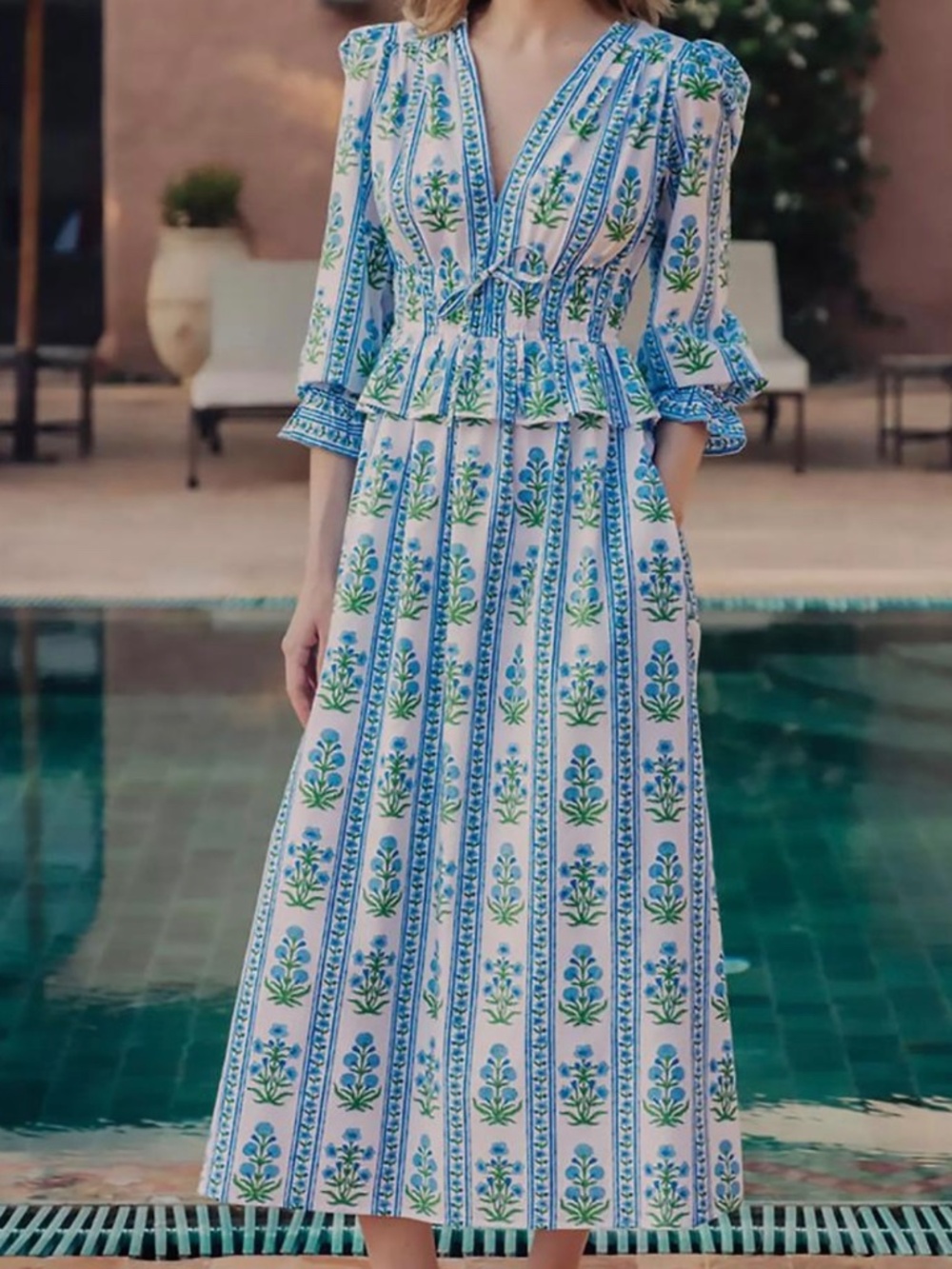 Pink City Prints Melanie Dress - size S - worn once - Picture 3 of 10